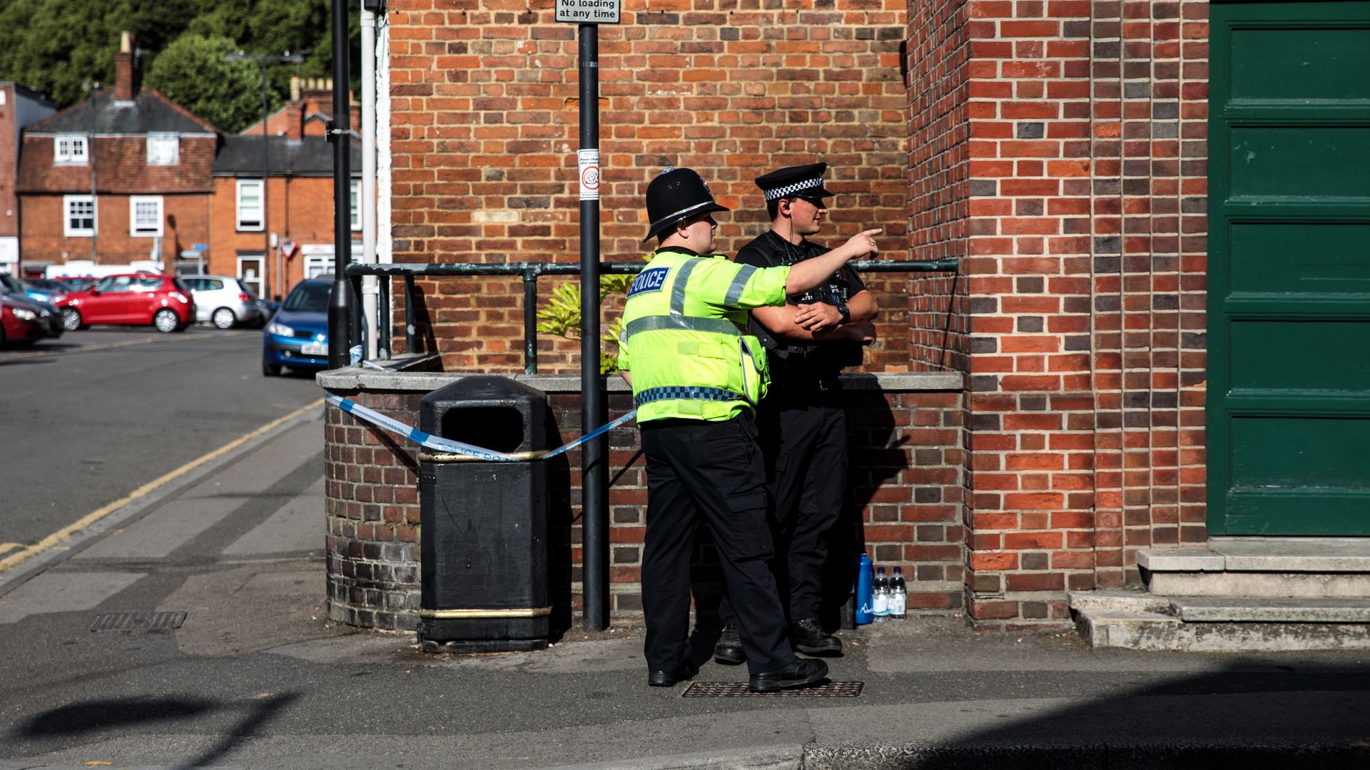 Two UK police officers