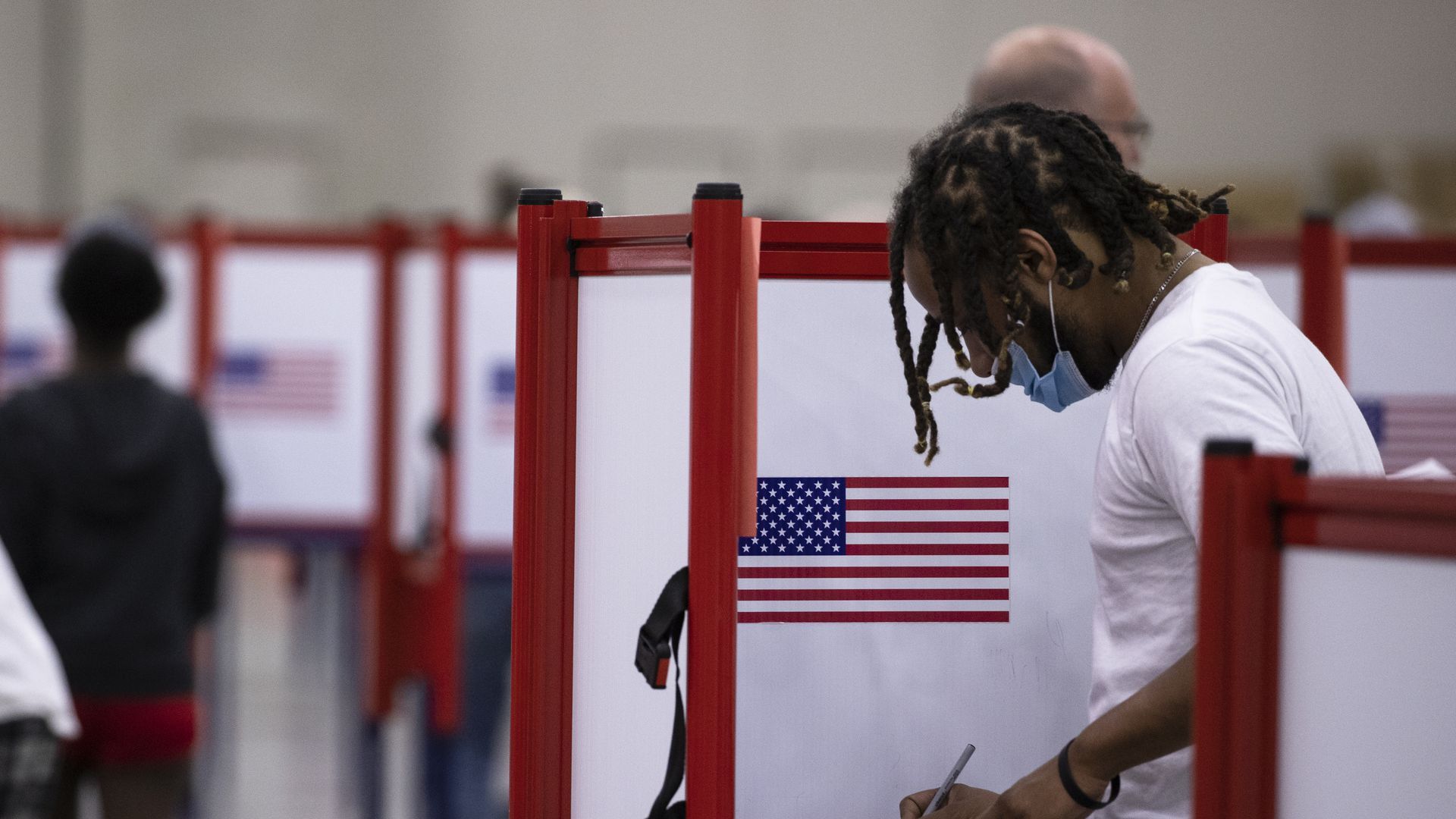 A voter