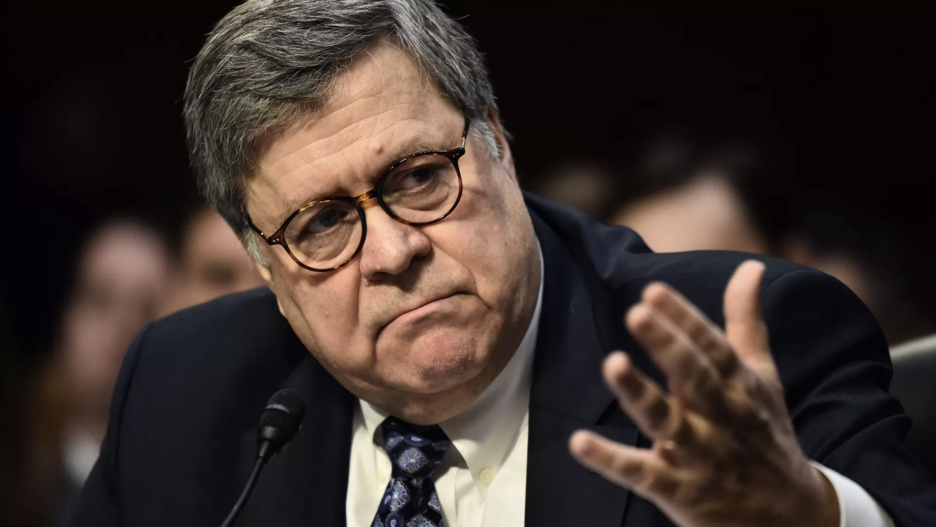 Attorney General nominee William Barr.