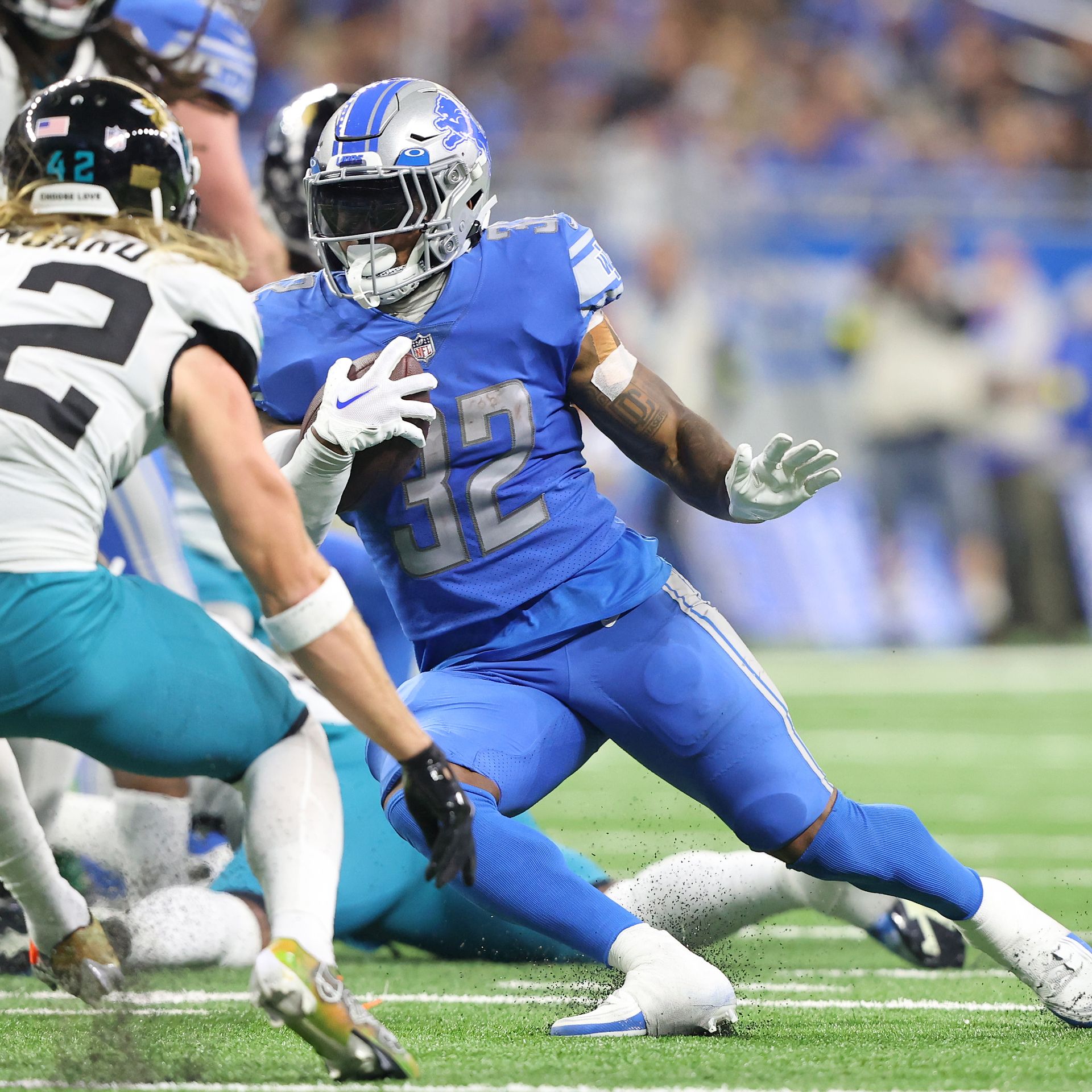 Detroit Lions dominate Jaguars, 40-14, for fourth win in five games