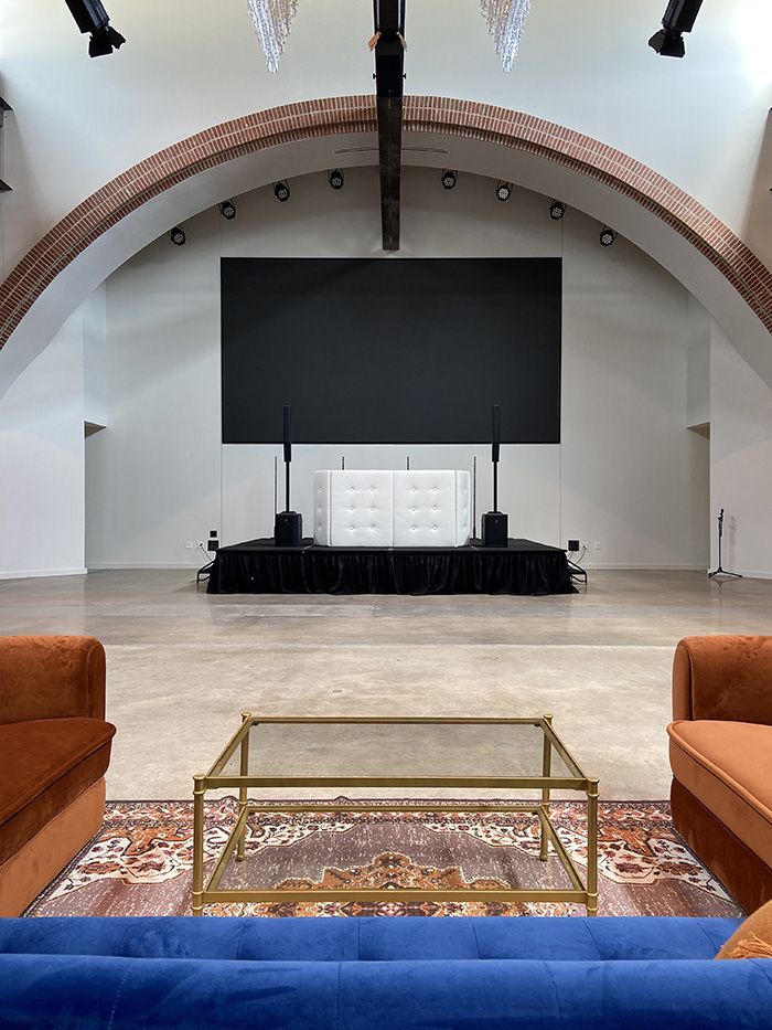 The Revelry North End stage.