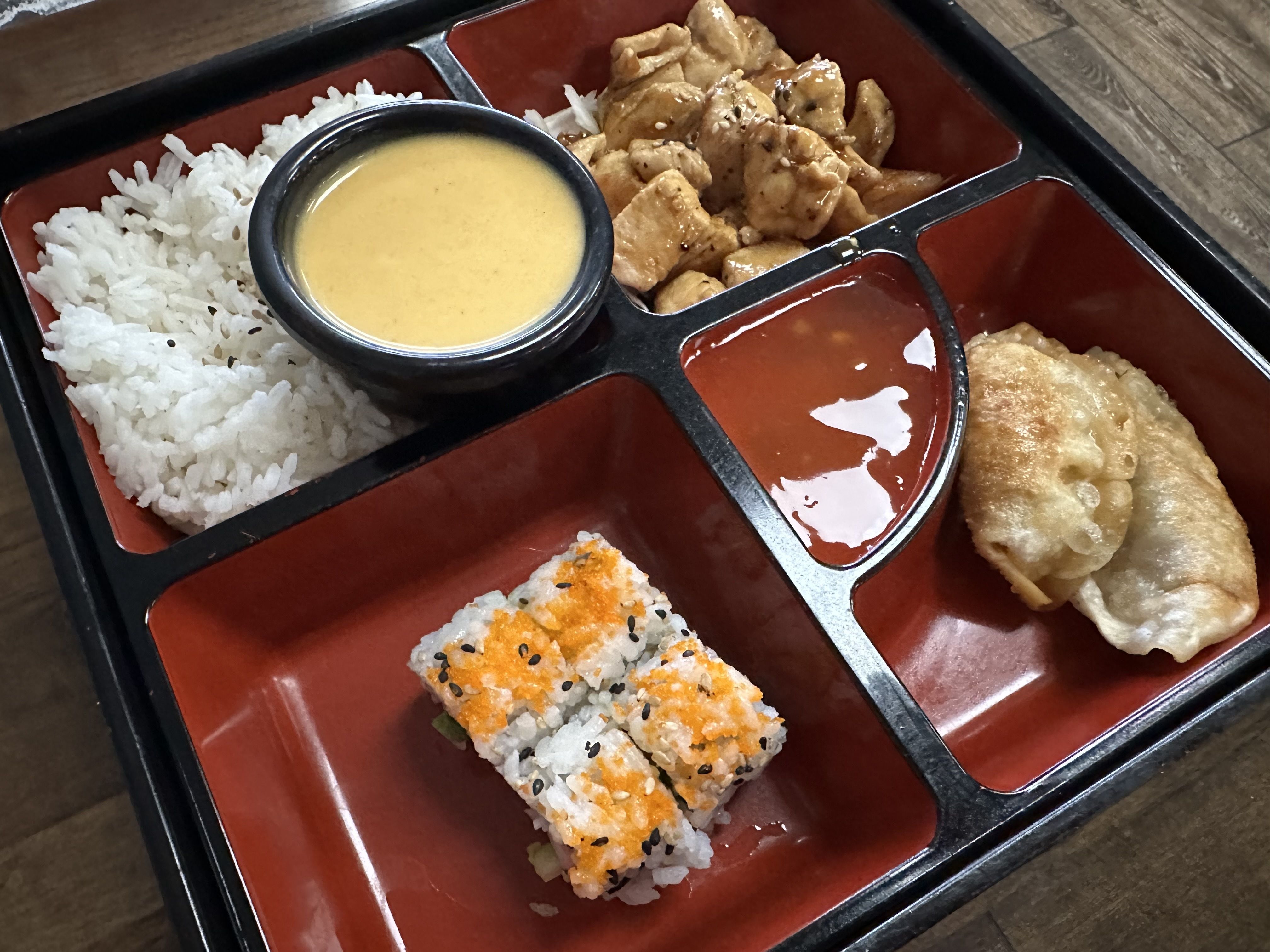 photo of bento box