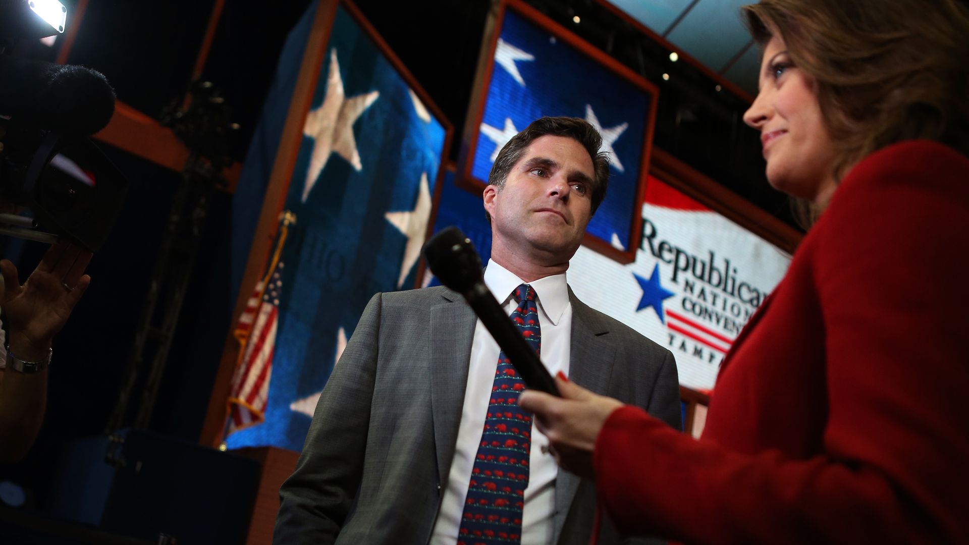 Tagg Romney at the 2012 Republican National Convention.