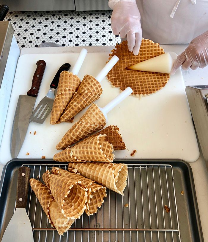 cake cones at jeni's ice creams charlotte