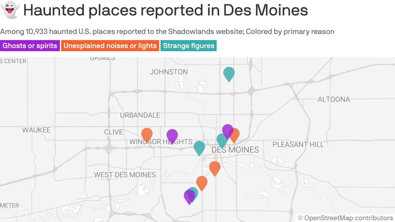Here are Des Moines' haunted places Axios Des Moines