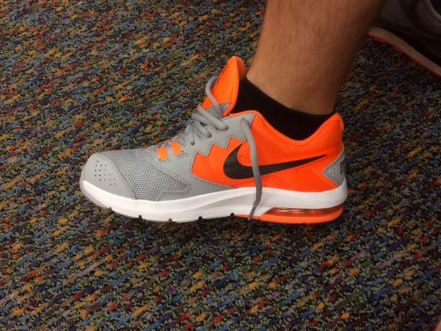 nike orange shoes charlotte