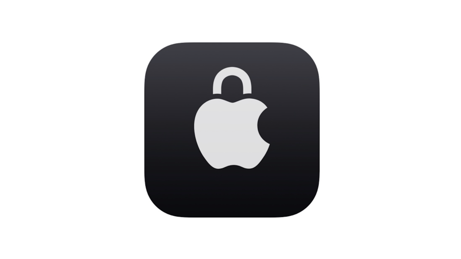 Image of an Apple logo with a lock on it