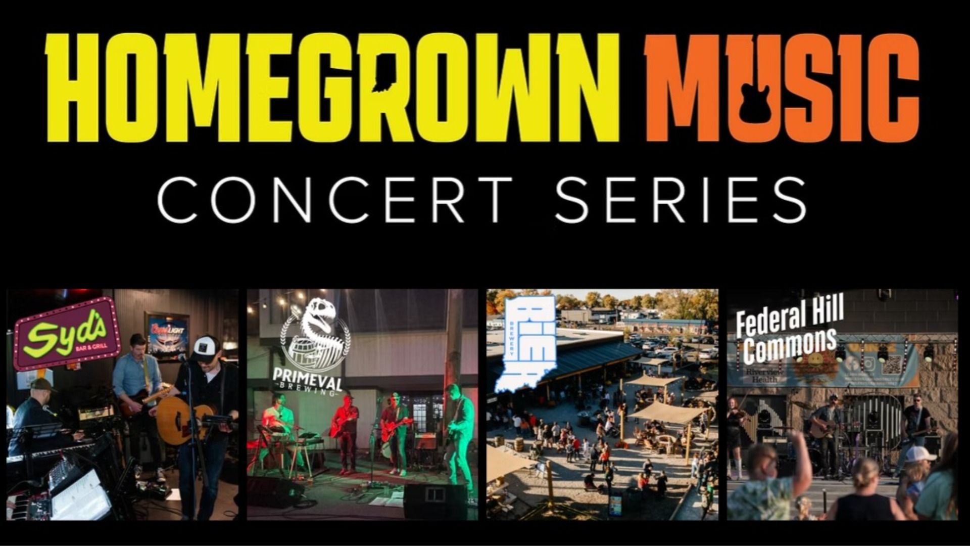 Homegrown Music Concert Series promo