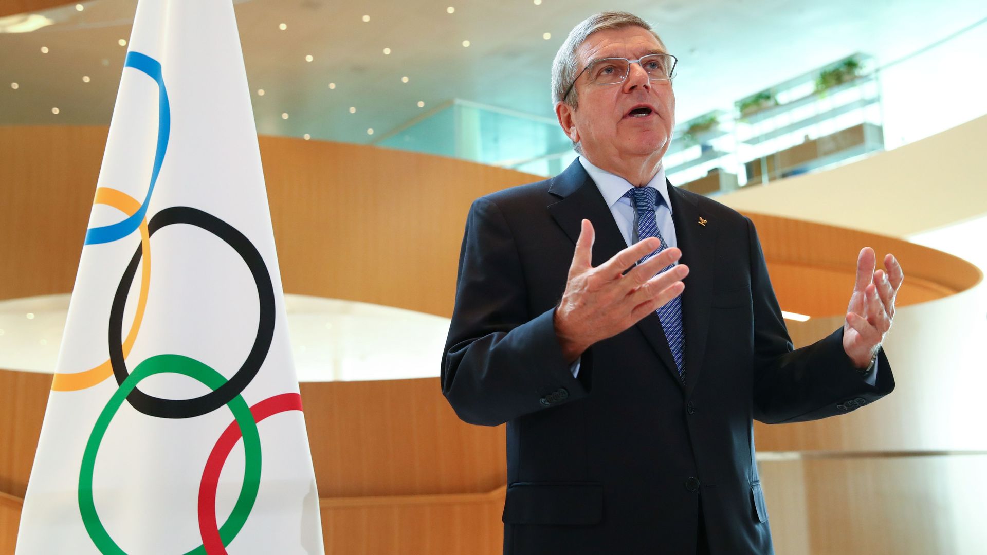 International Olympic Committee President Thomas Bach