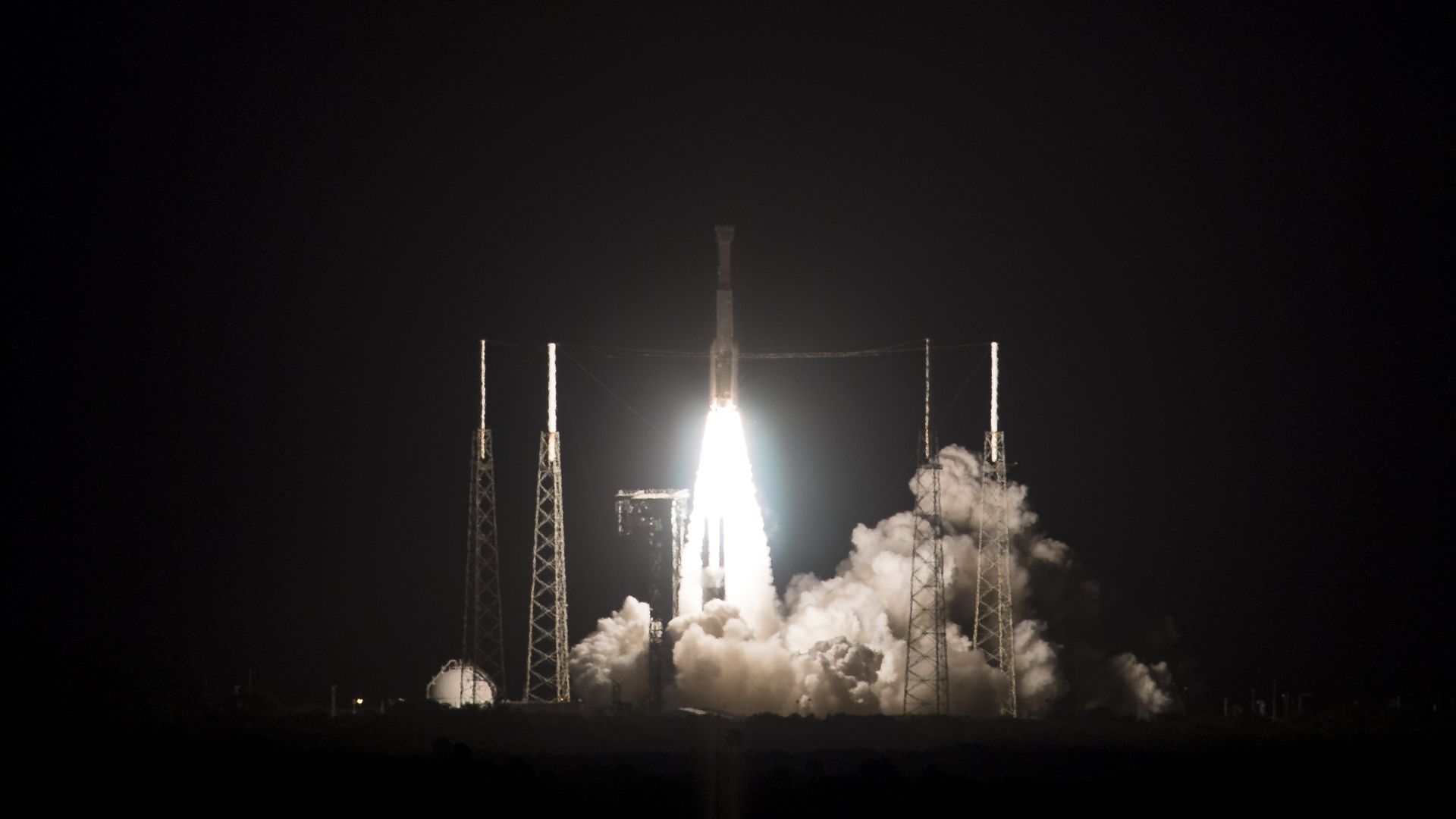 A United Launch Alliance Atlas V rocket with Boeings CST-100 Starliner spacecraft launches from Space Launch Complex 41, Friday, Dec. 20, 2019, at Cape Canaveral Air Force Station in Florida.