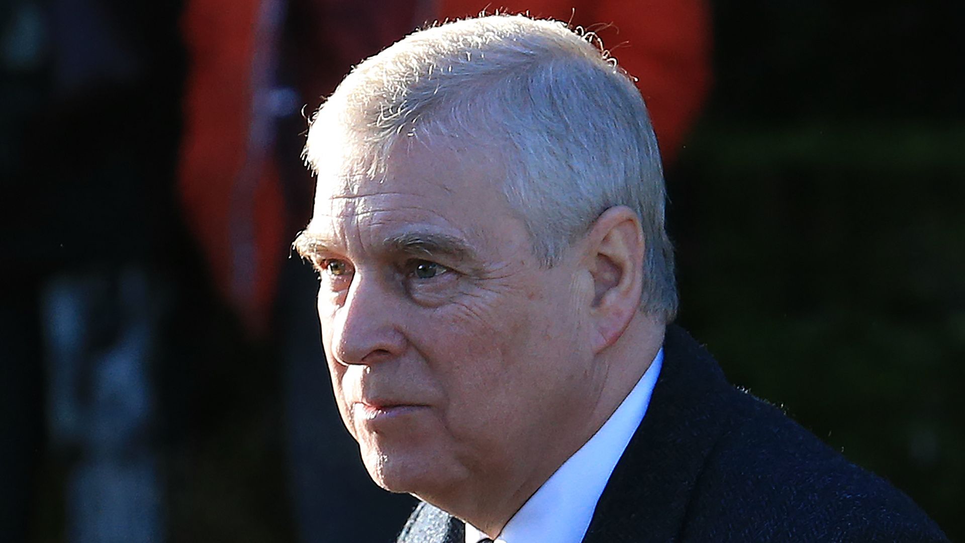 Britain's Prince Andrew, Duke of York, arrives to attend a church service at St Mary the Virgin Church in Hillington, Norfolk, eastern England, on January 19, 2020.
