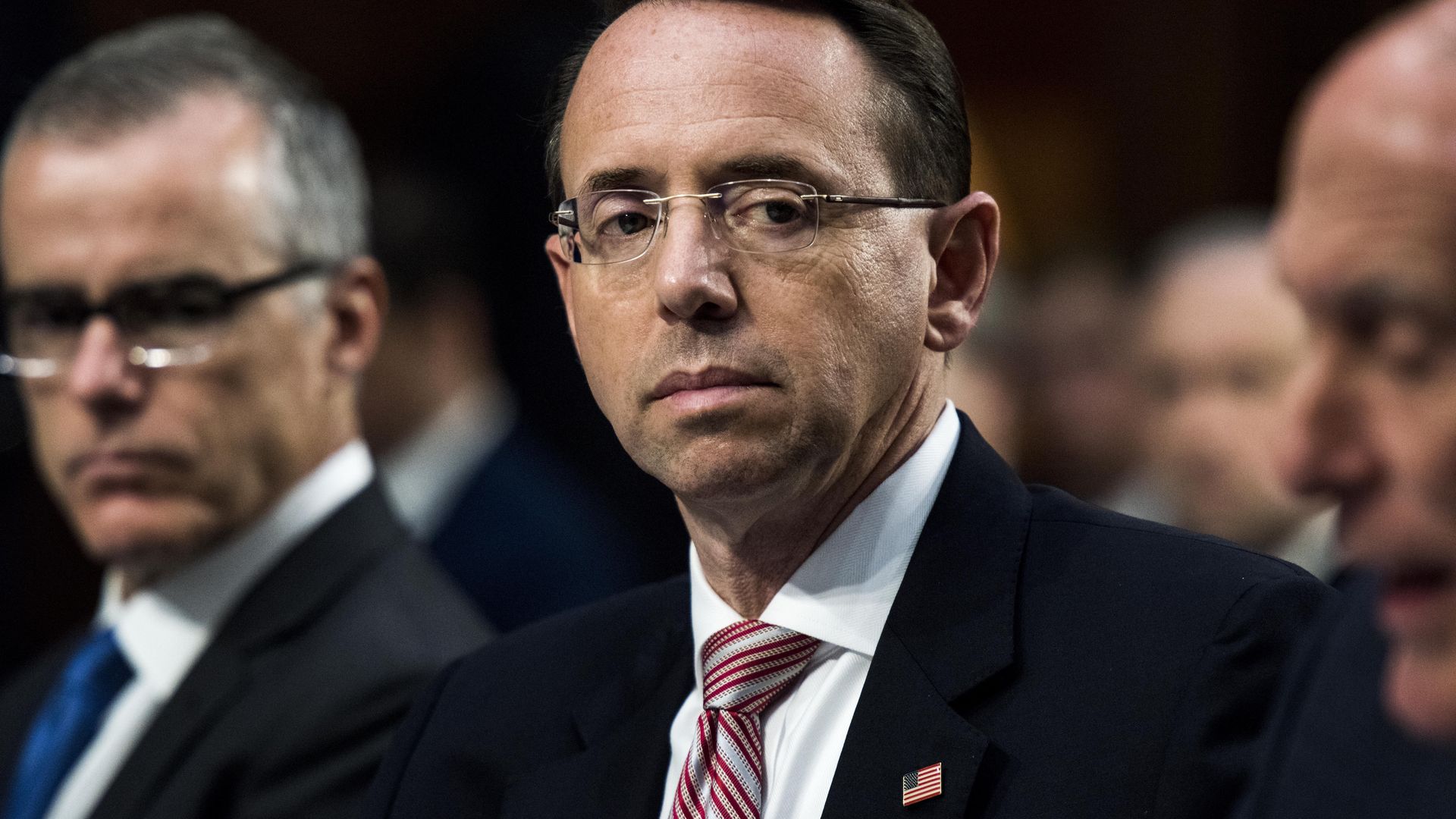 Andy McCabe and Rod Rosenstein