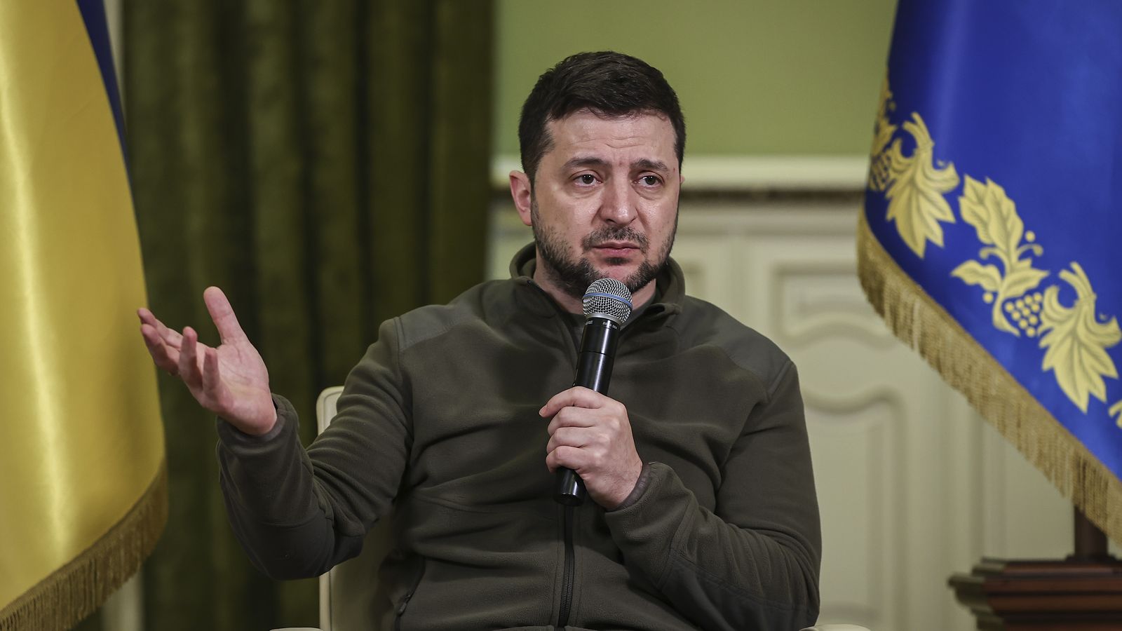 Zelensky calls for global protests to mark 1 month since Russian invasion