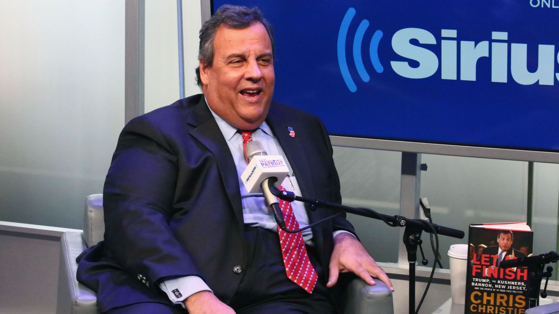 chris christie on sirius xm event