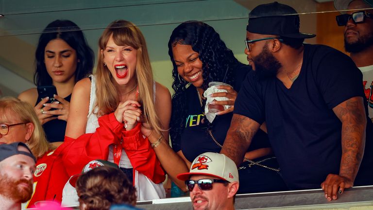 Travis Kelce's Jersey Sales Skyrocket After Taylor Swift Attends Chiefs Game