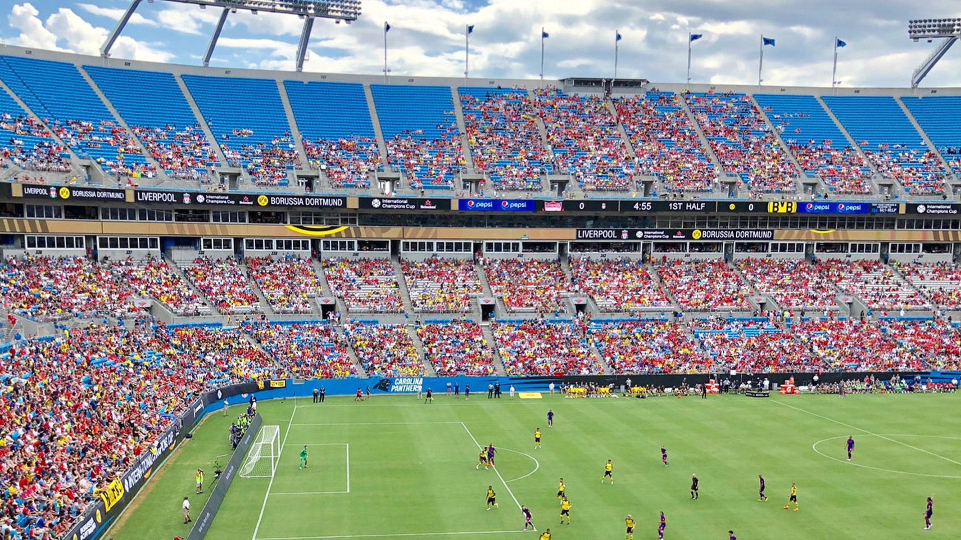 soccer in charlotte bank of america stadium