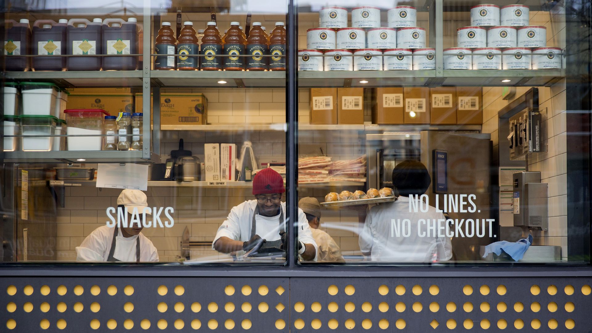 The Seattle location of Amazon Go