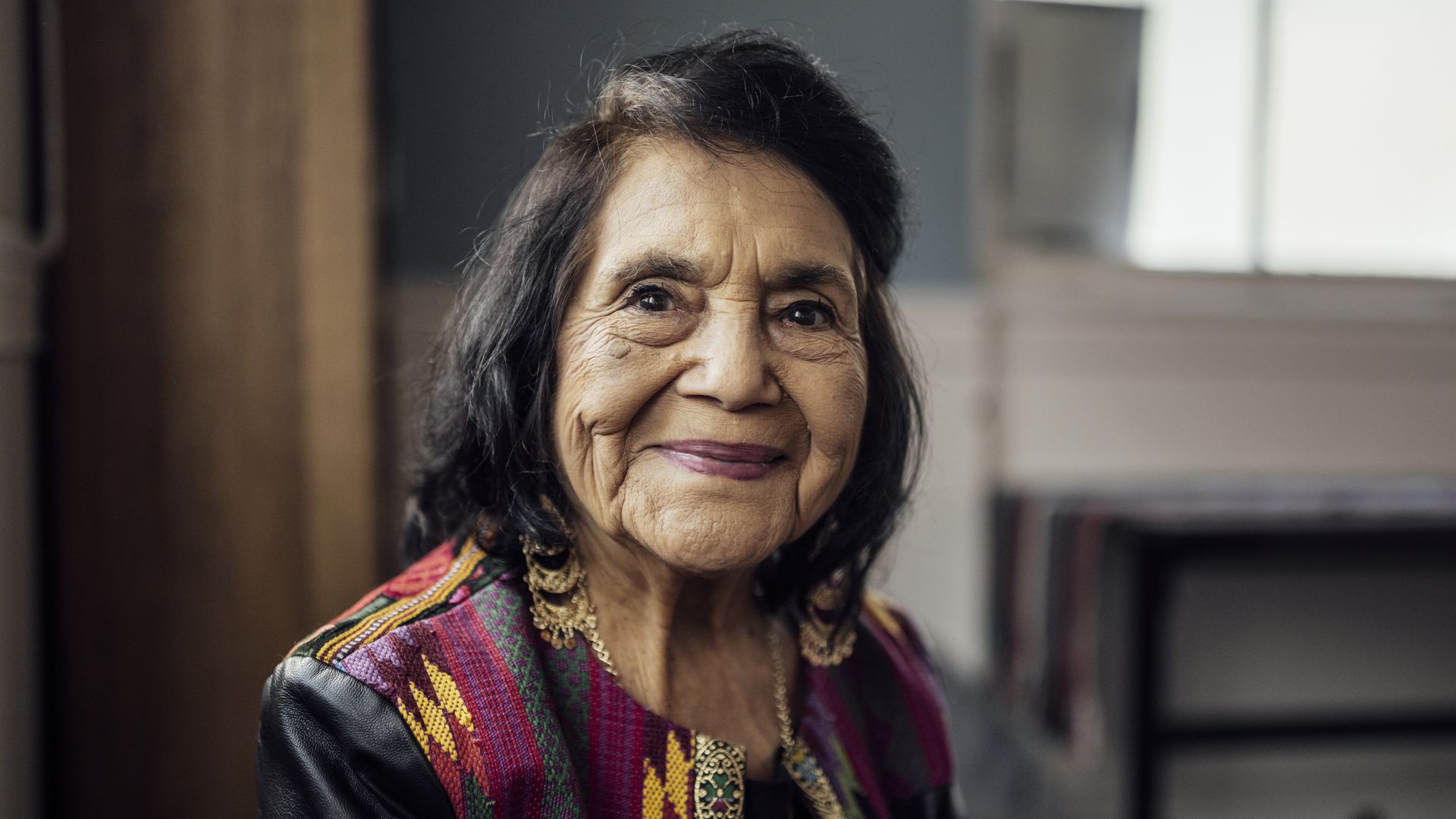 Dolores Huerta smiling