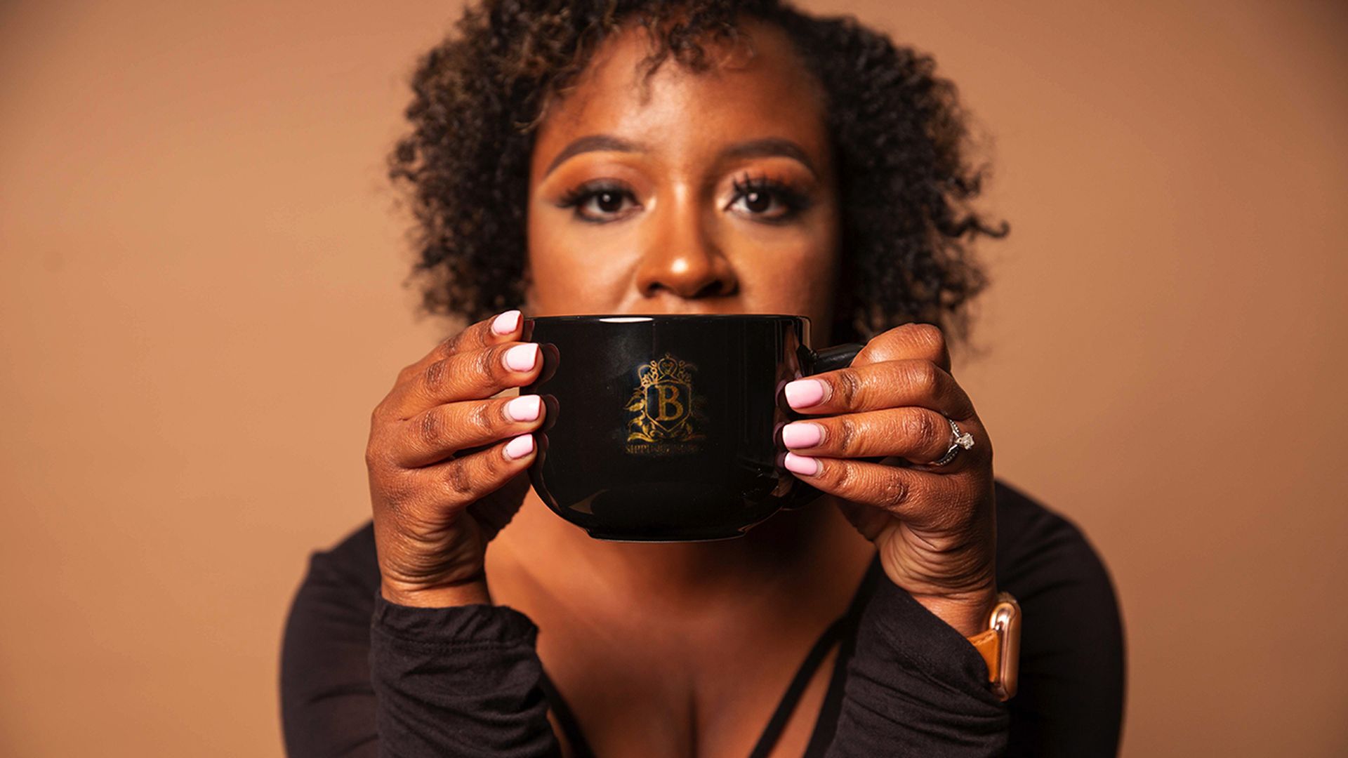 Black owned beverage brands, Sipping Black Only Demetra Harris