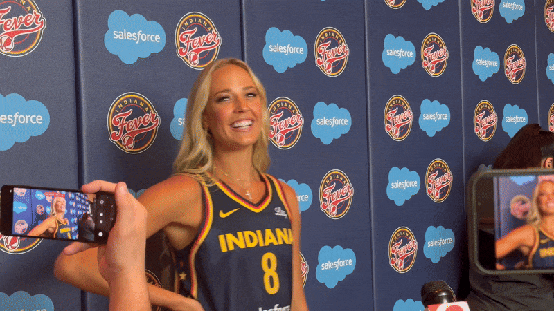 Sophie Cunningham of the Fever