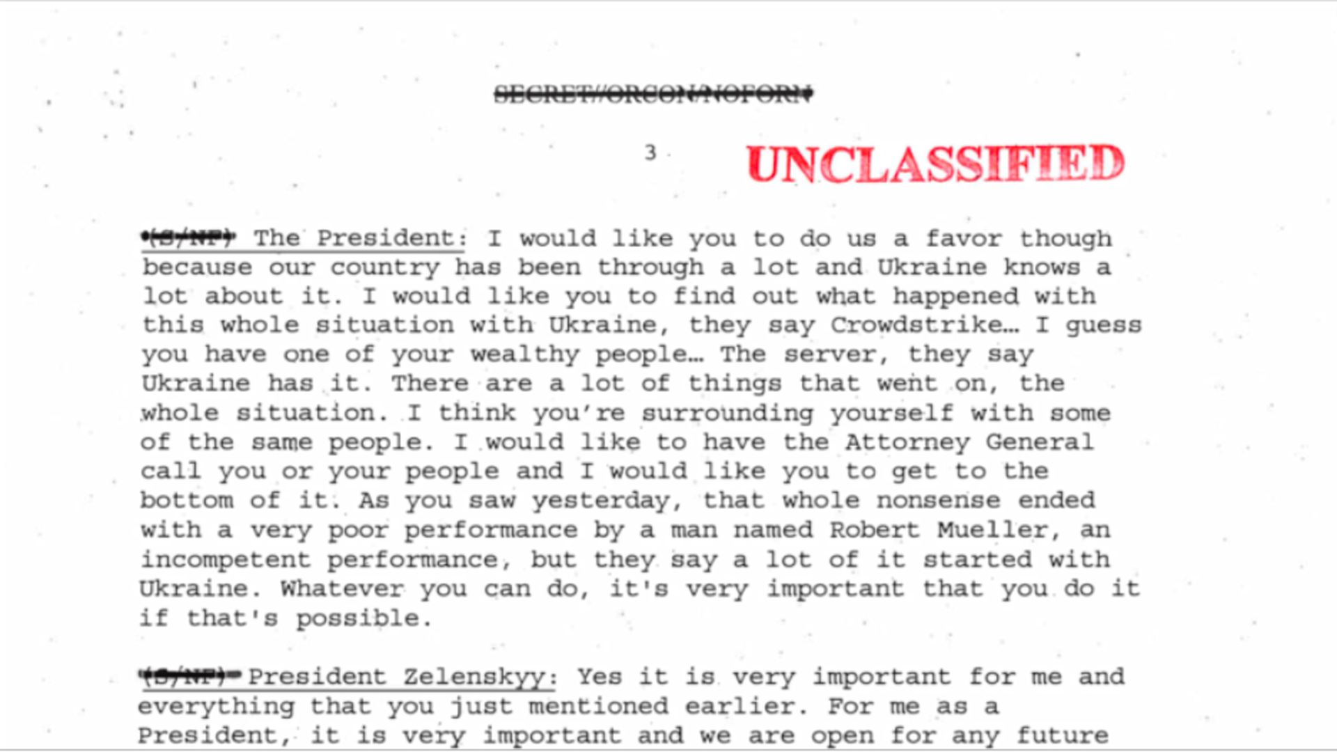 Breaking down the Trump-Ukraine memo's Crowdstrike conspiracy