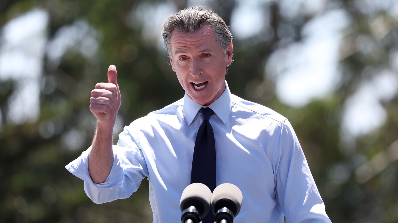 California Gov. Gavin Newsom wins reelection bid