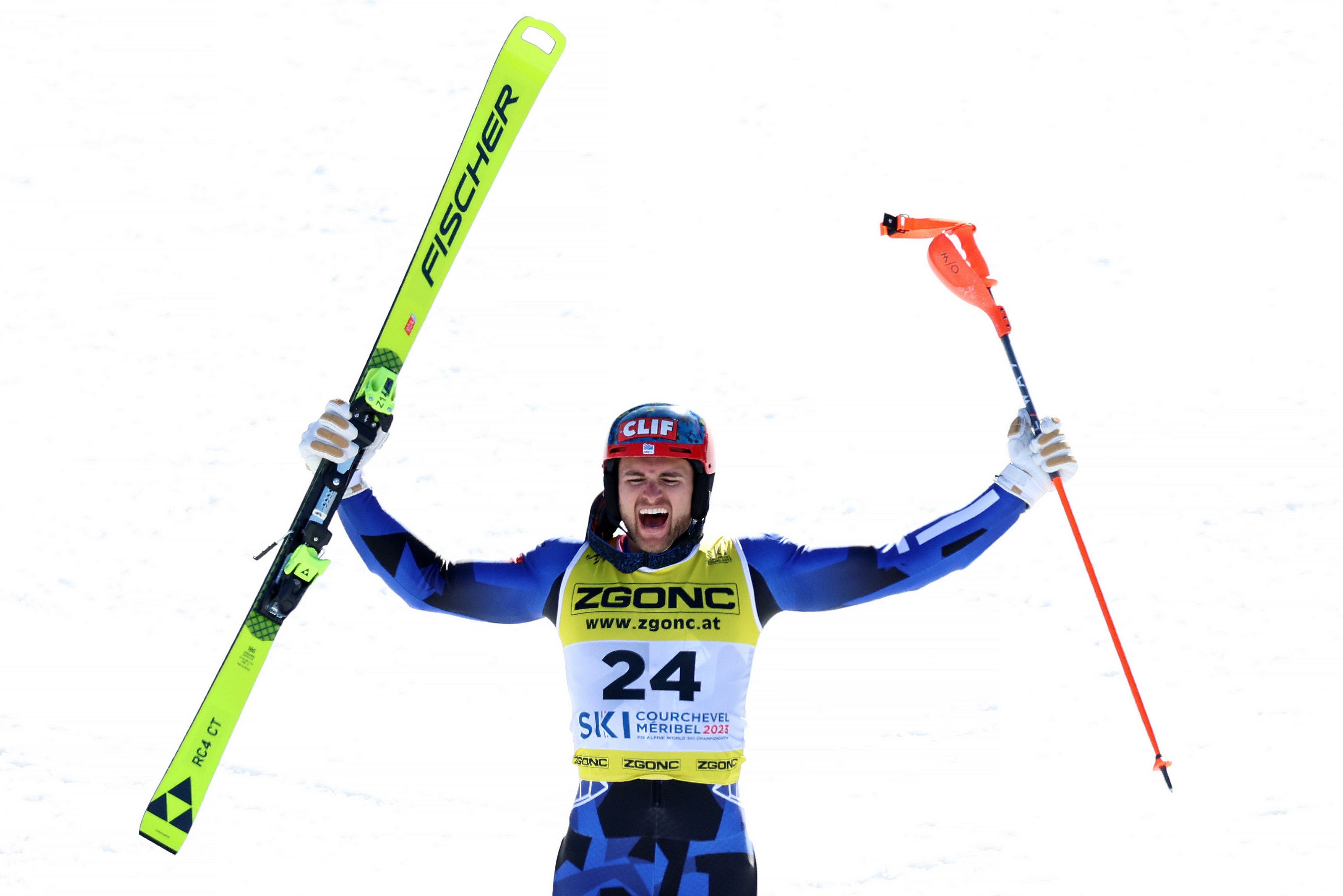 aj ginnis celebrating