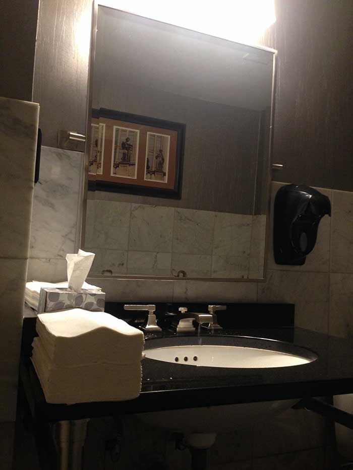 dunhill hotel restrooms