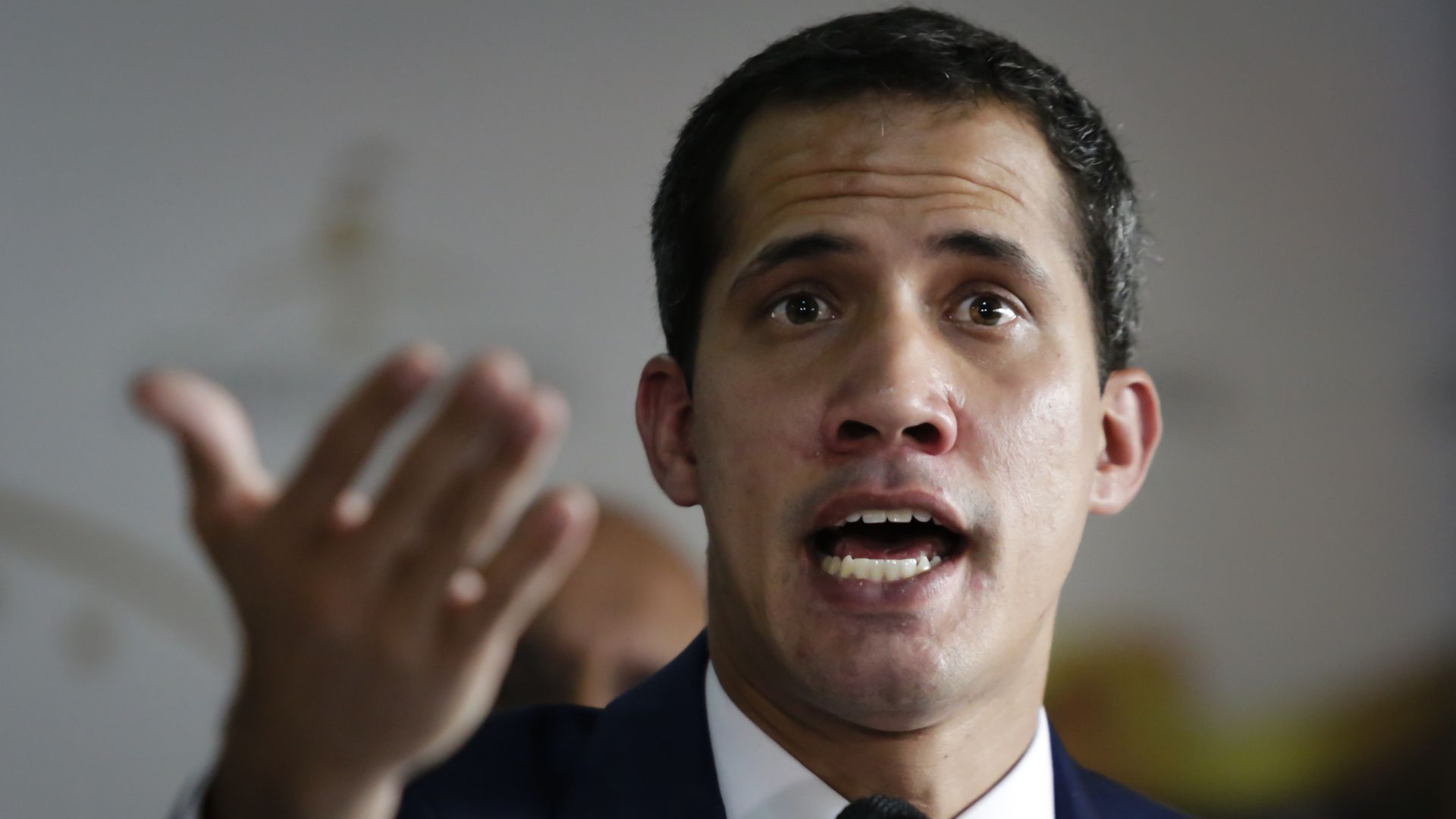  Venezuelan opposition leader Juan Guaidó in Caracas, Venezuela. 