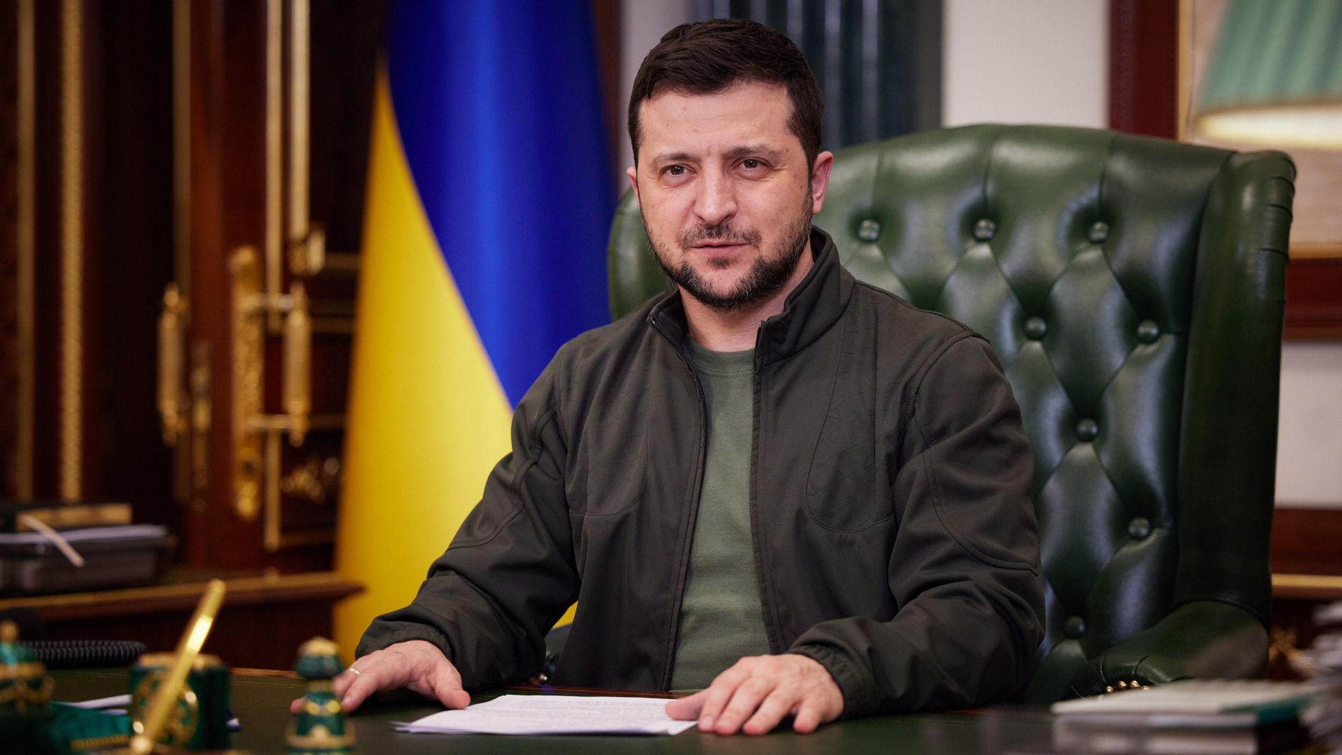 Ukrainian President Volodymyr Zelenskyy