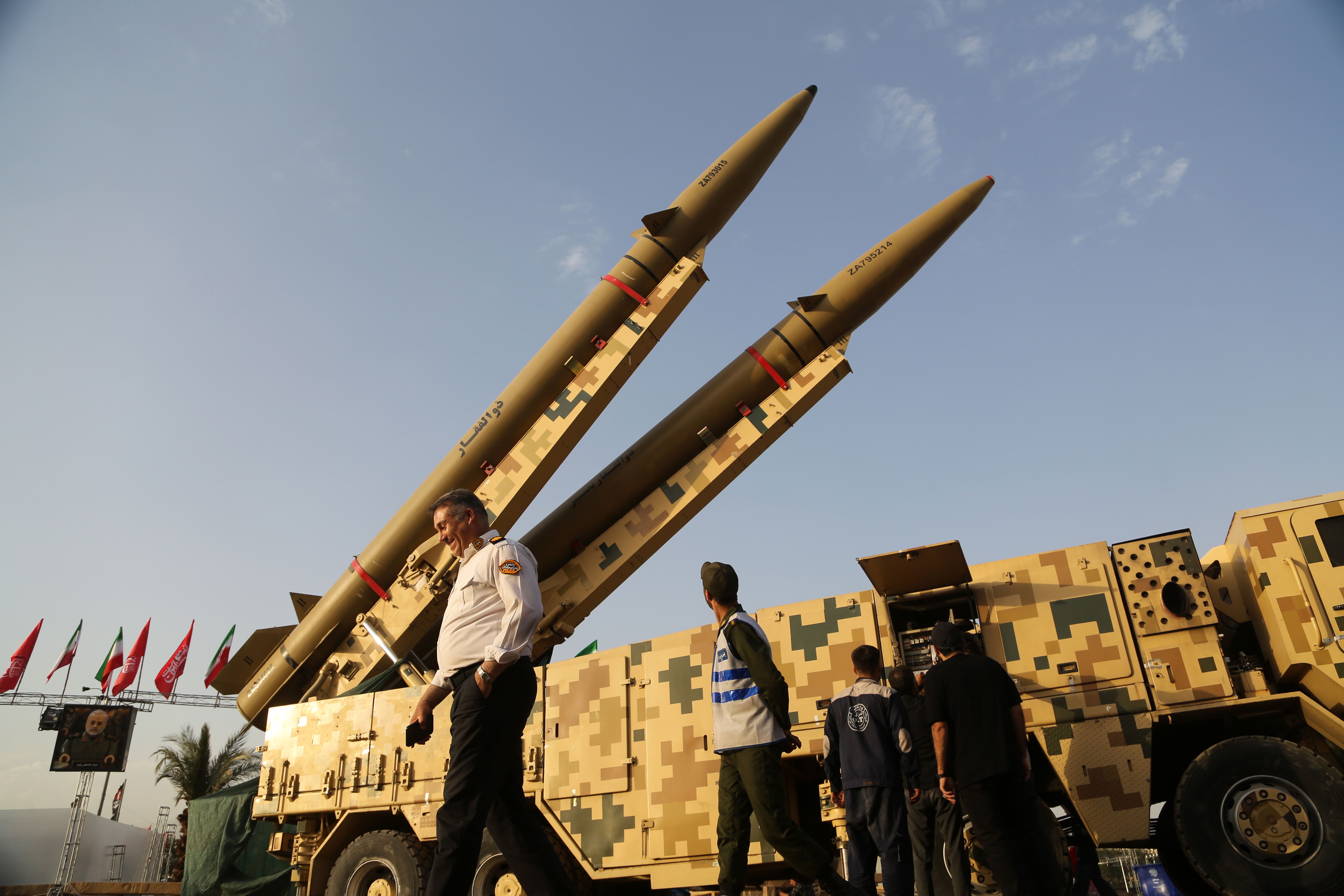 Iran launches missiles at U.S. base in Jordan