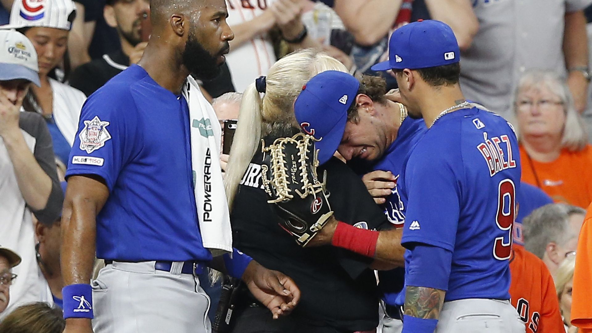 Albert Almora crying