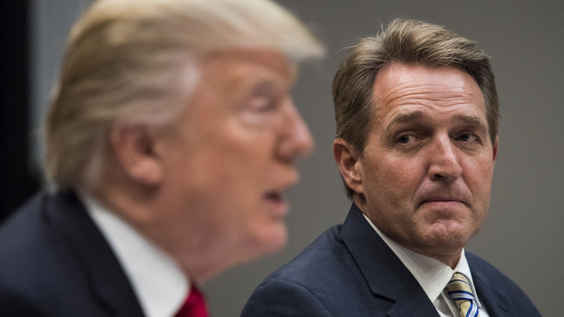 Jeff Flake and Trump