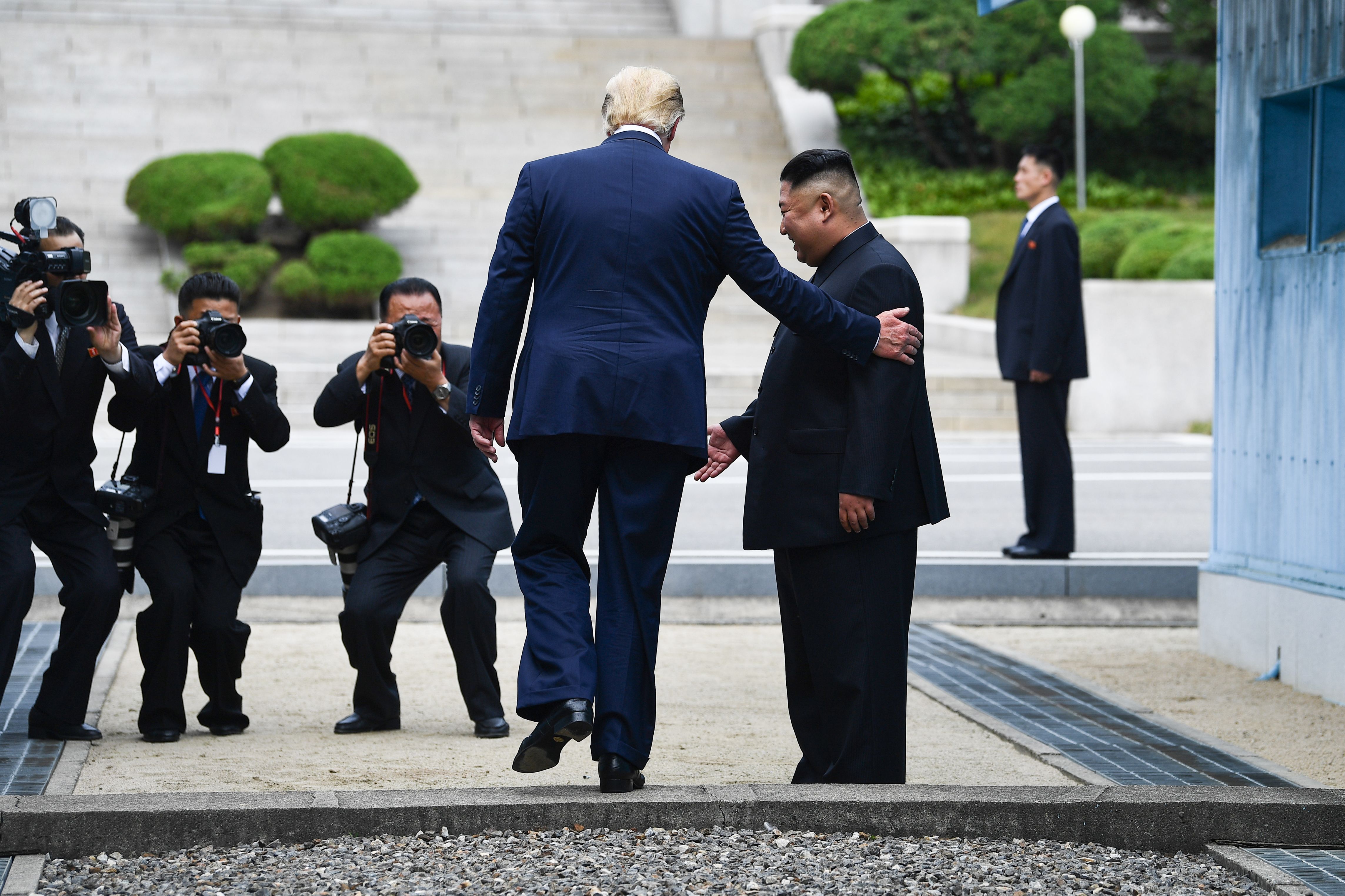 Trump says he's glad to see Kim Jong-un "well" after dictator reappears in North Korean media