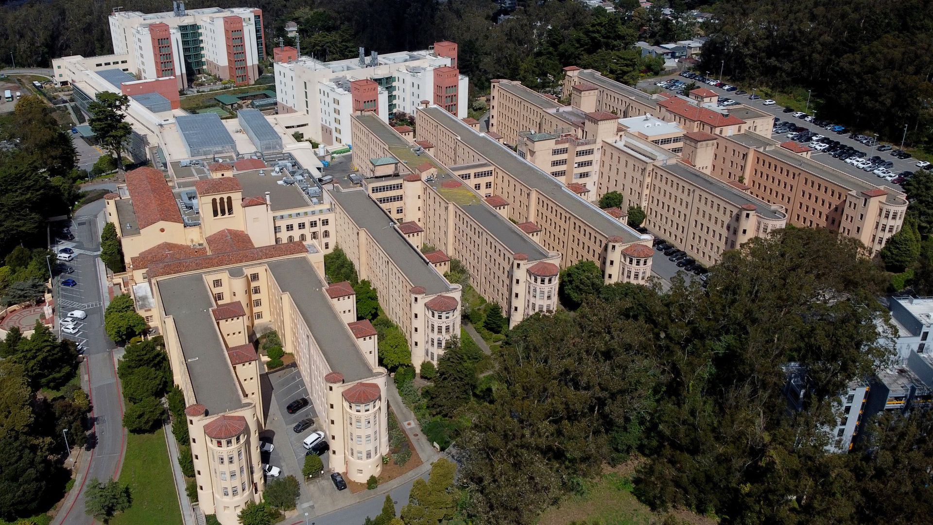 aerial view of laguna honda