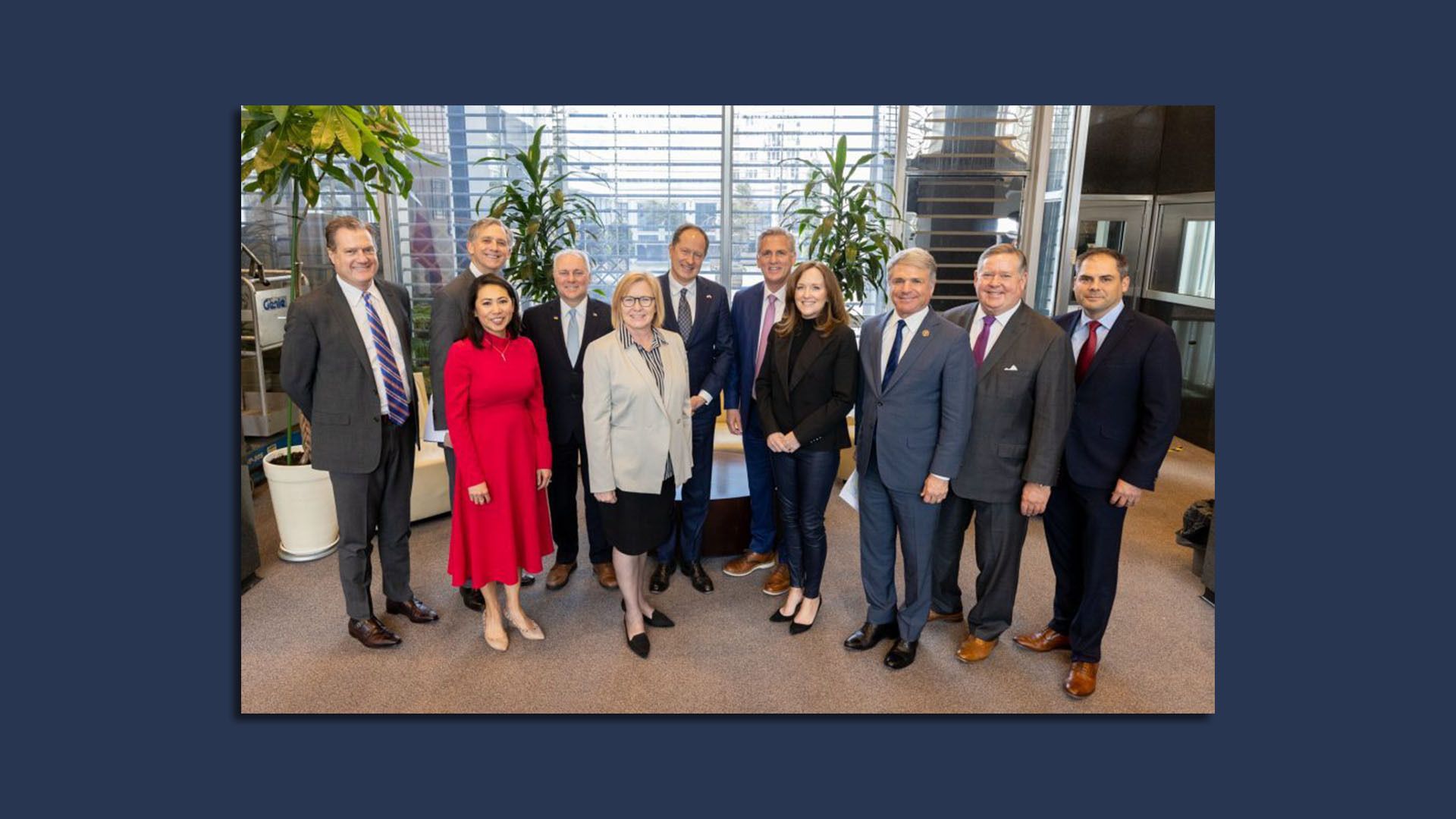 Bipartisan delegation in poland