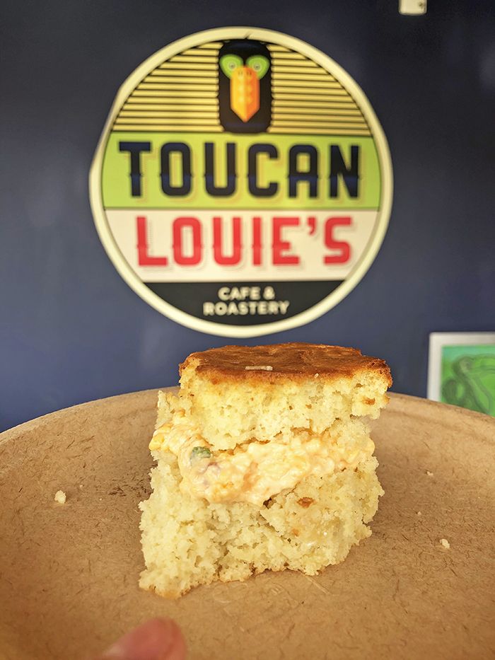 toucan louie's biscuit