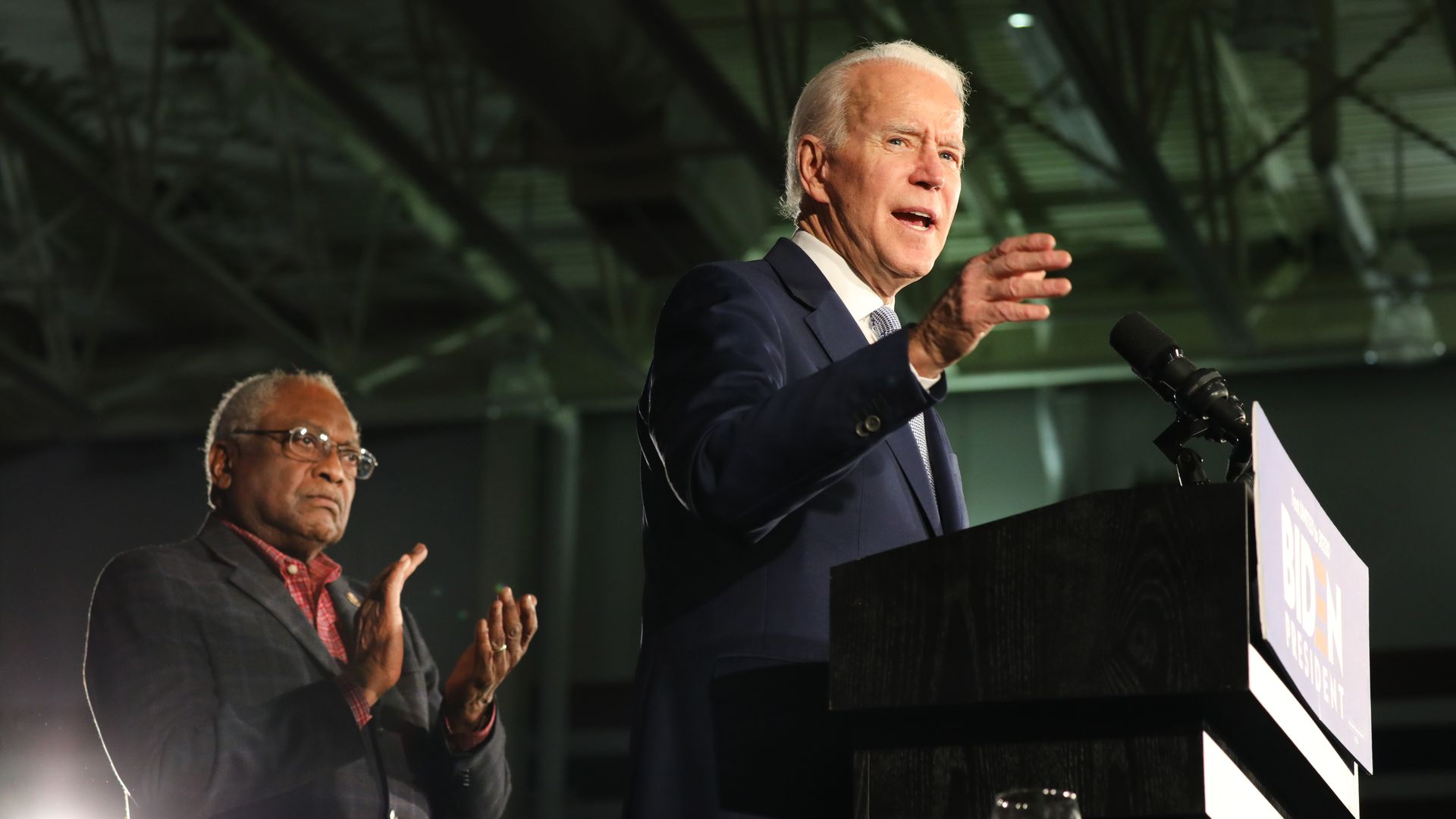 James Clyburn and Biden