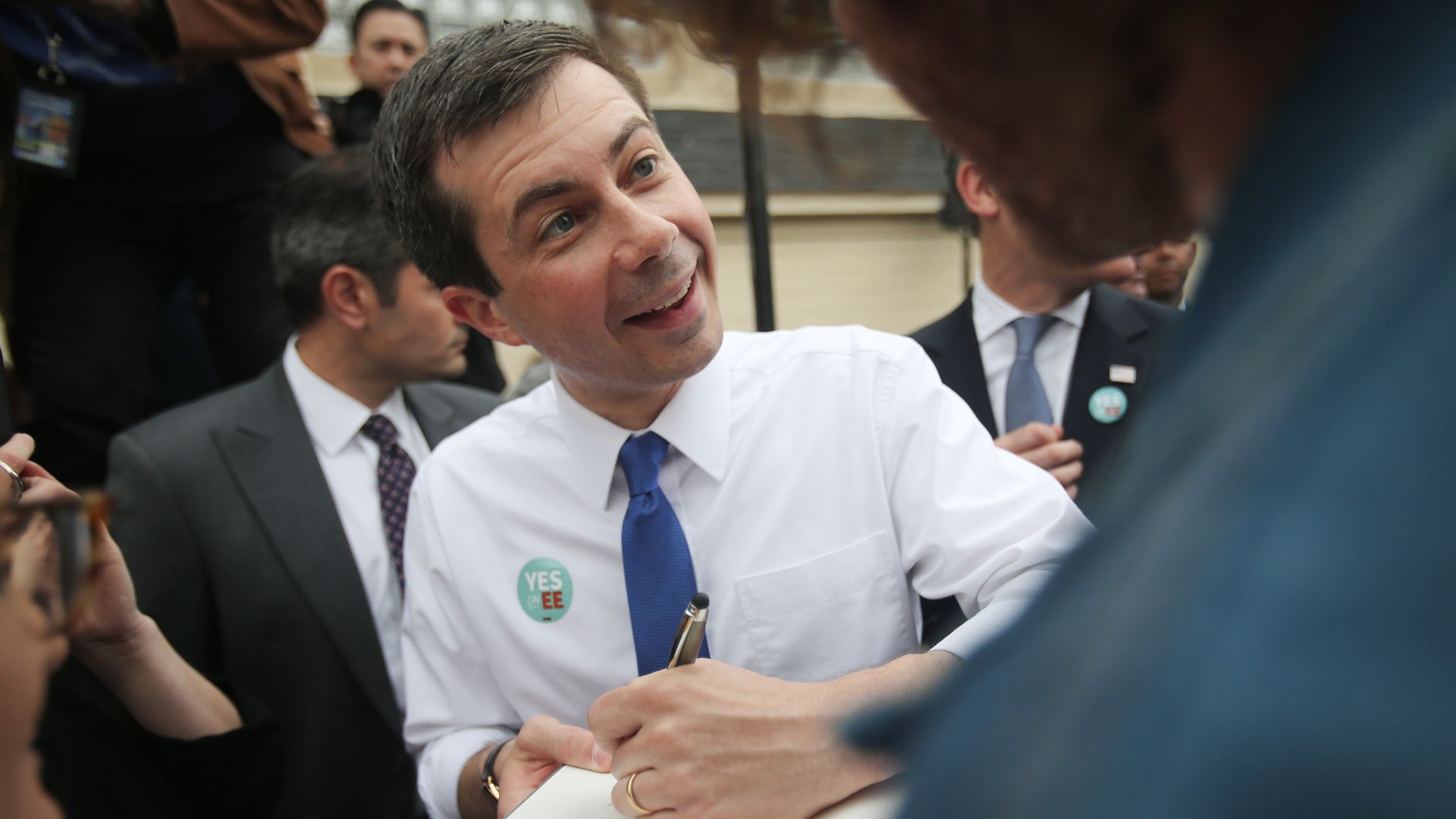 Presidential candidate Pete Buttigieg