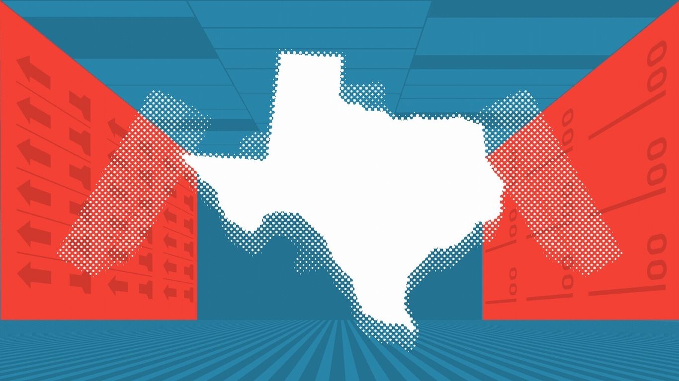 How many registered voters in DallasFort Worth Axios Dallas