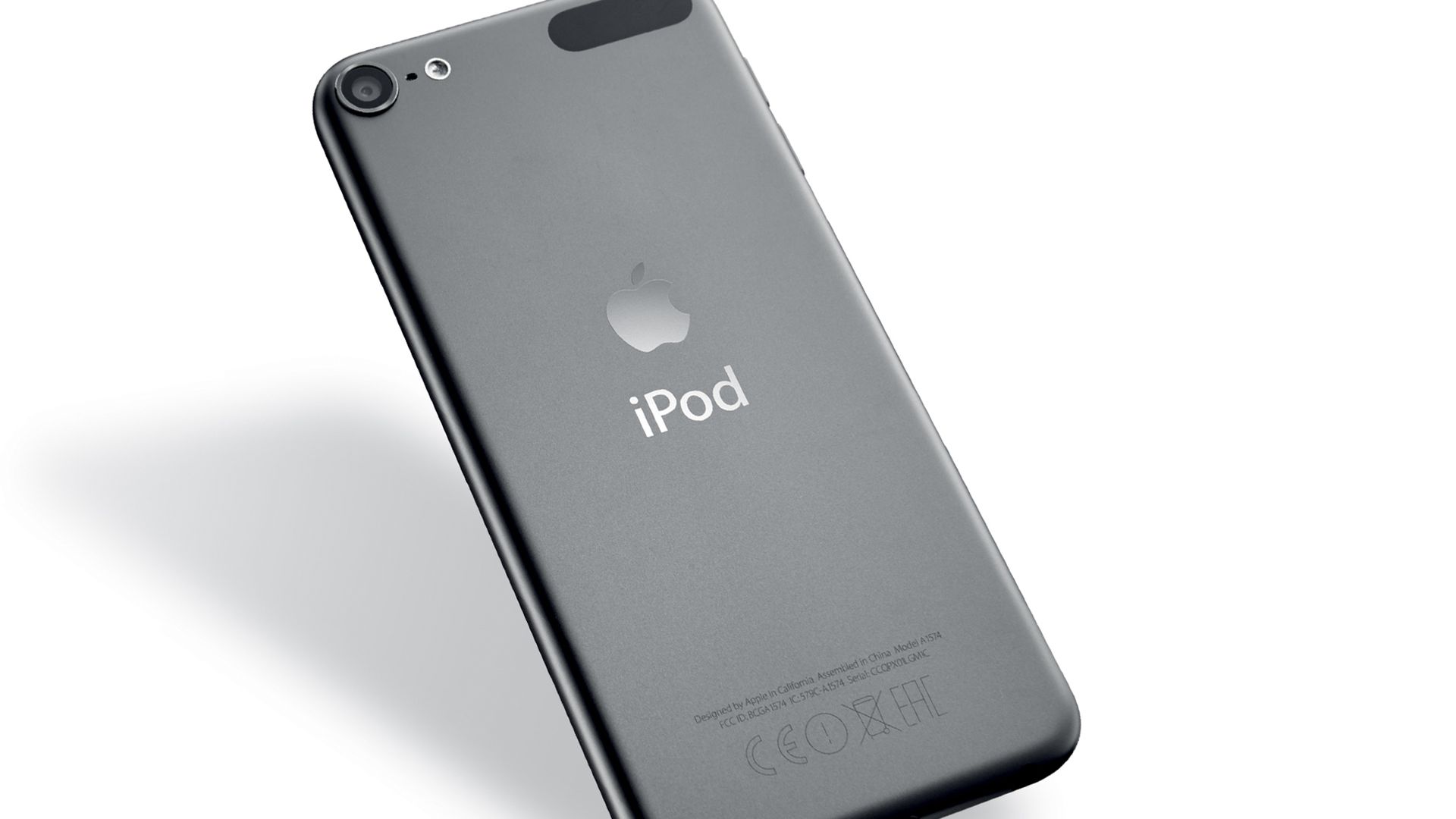 A picture of the iPod touch in 2015.