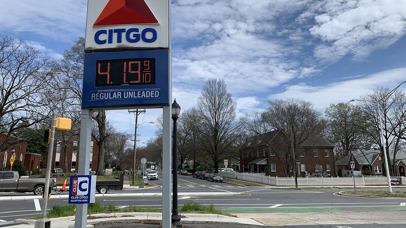 Gas prices in Charlotte are skyrocketing Axios Charlotte