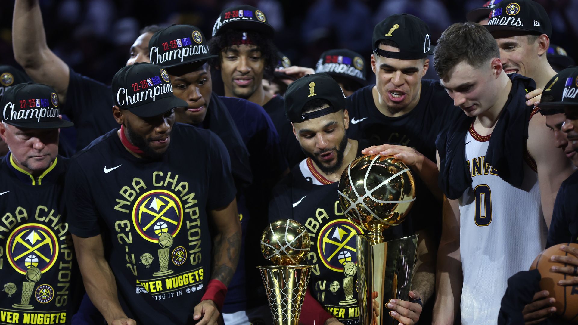 Nuggets celebrate their 1st NBA title with parade through the