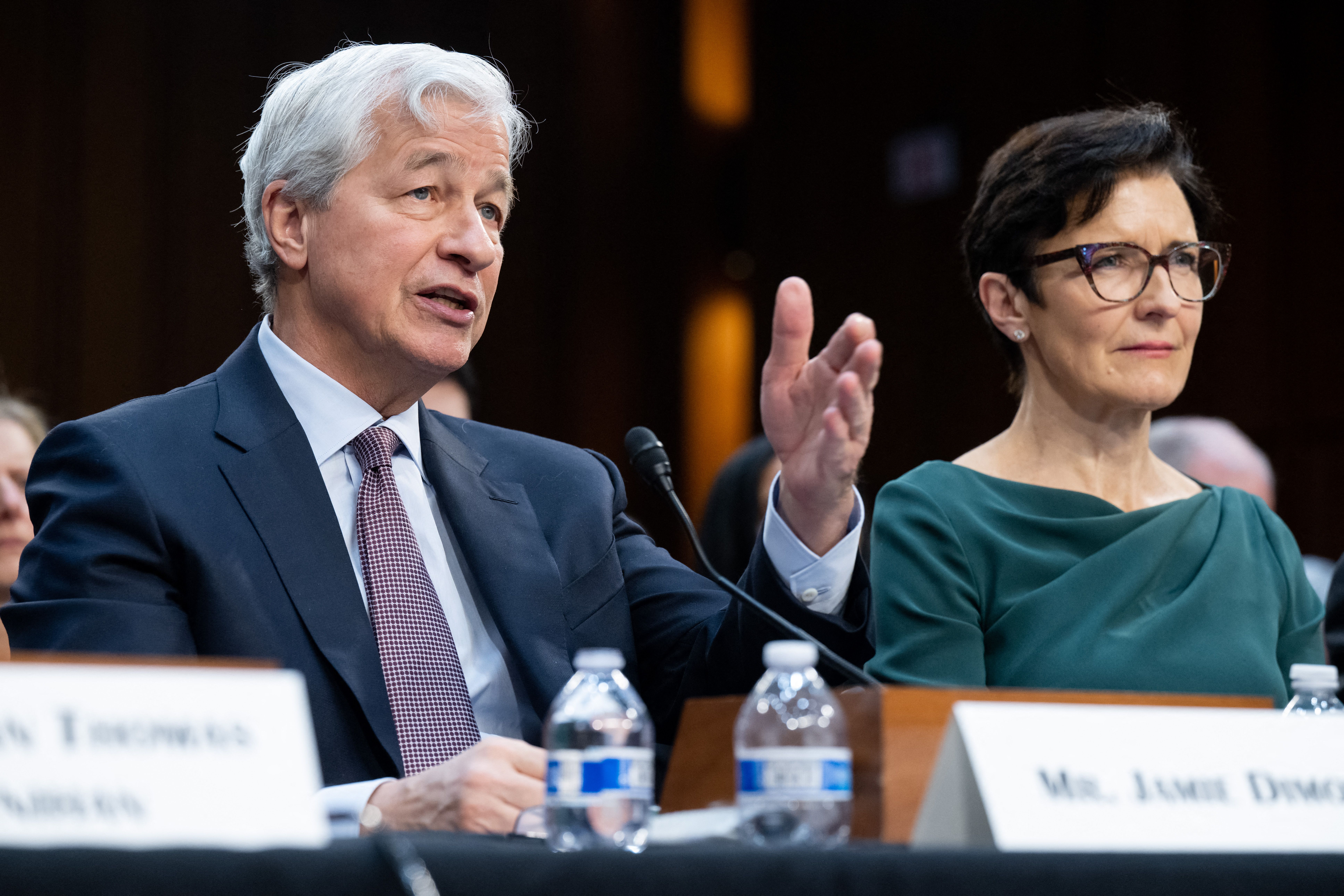 JPMorgan Chase CEO Jamie Dimon and Citi CEO Jane Fraser testify in Congress in 2023