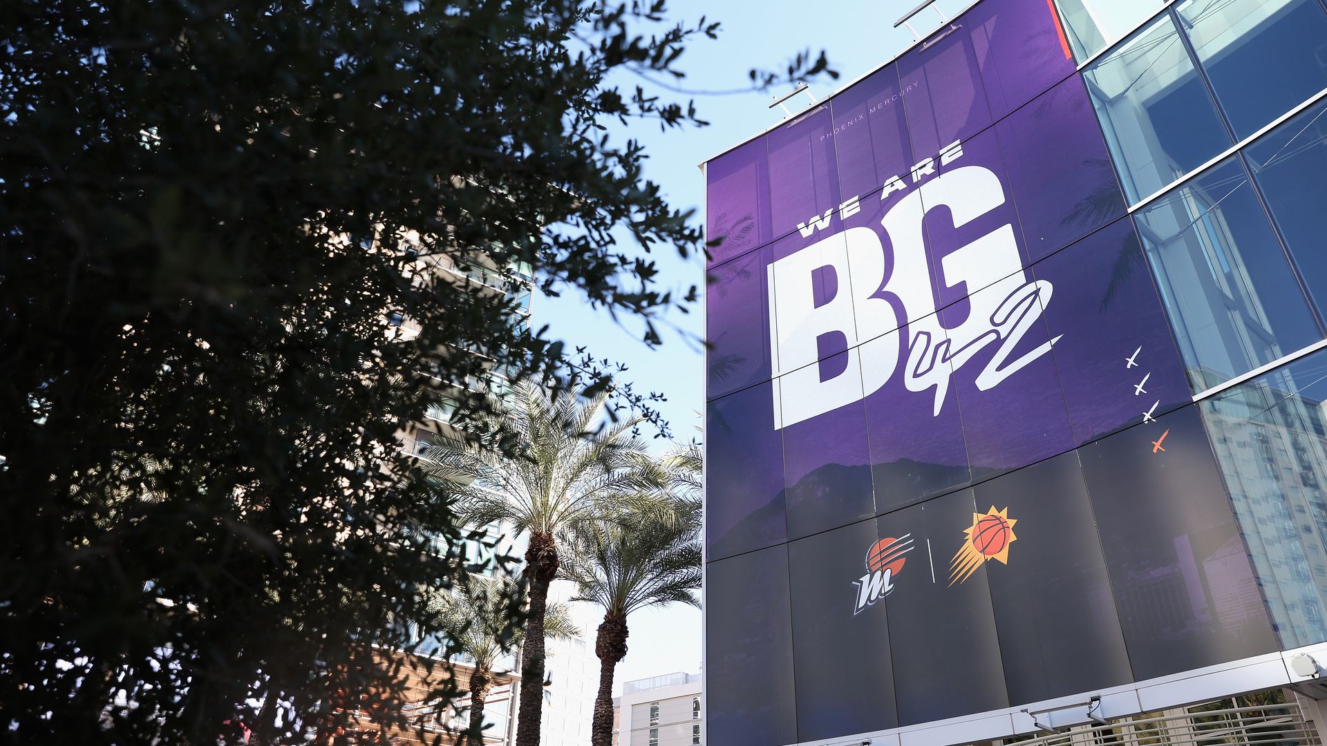 A sign that says "We are BG 42."