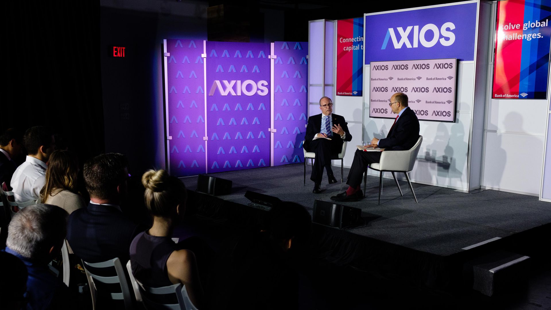Mike Allen interviews National Economic Director Larry Kudlow. 