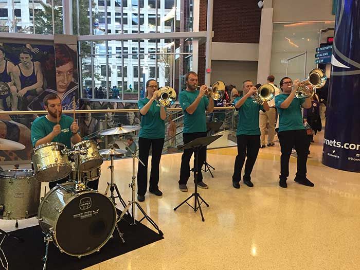 hornets-brass-band