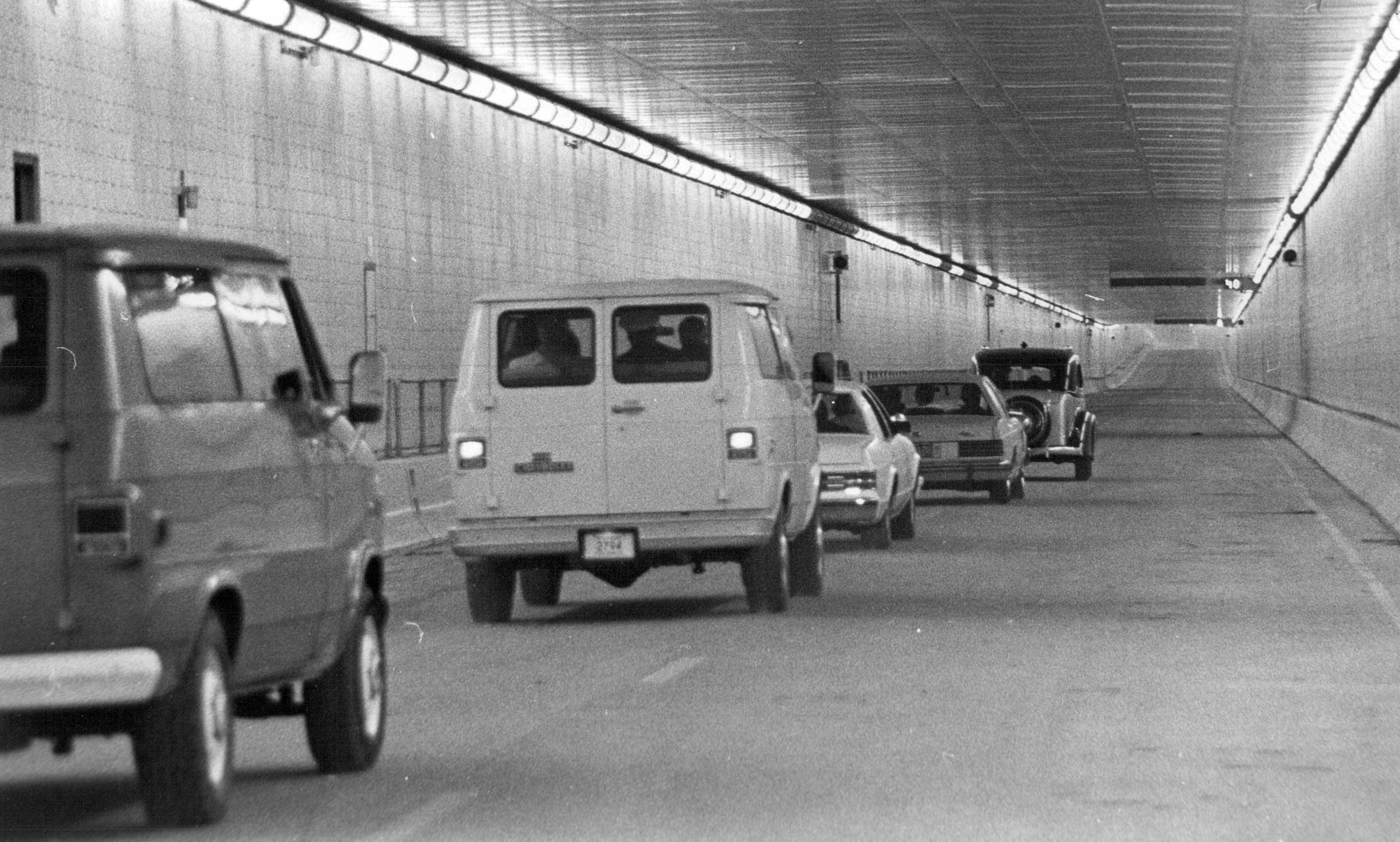 DEC 20 1979. DEC 21 1979, DEC 22 1979; Eisenhower, Dwight D., Memorial Tunnel; (Photo By Bill Peters/The Denver Post via Getty Images)