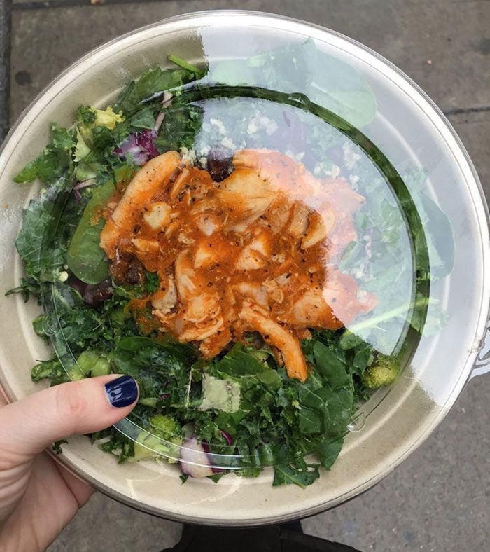 chopt salad with chicken