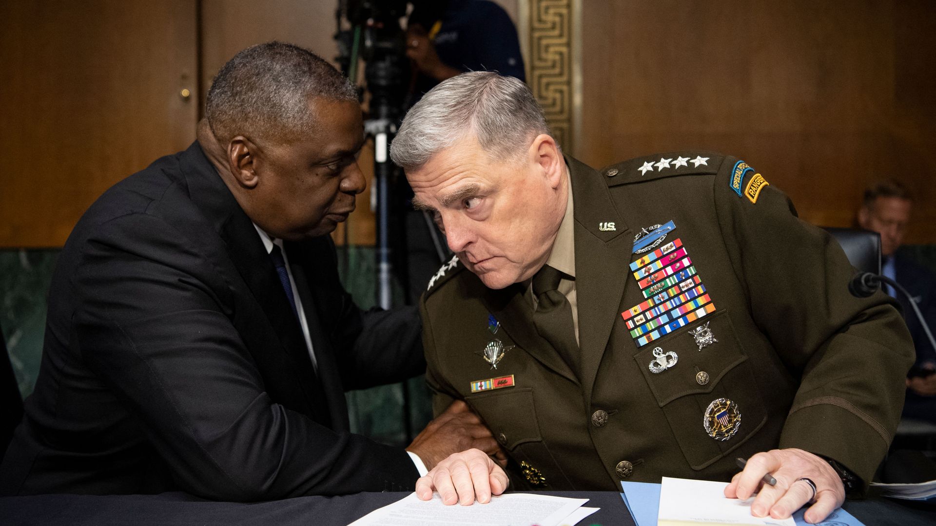 Lloyd Austin and Mark Milley